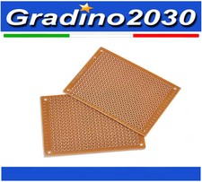 Basetta Millefori Monofaccia 5x7 cm - Passo 2,54 mm - PCB Sperimentale