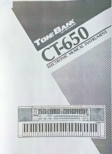 Casio 650 tone bank - tone,