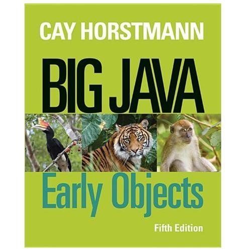 Big java early objects by - early,