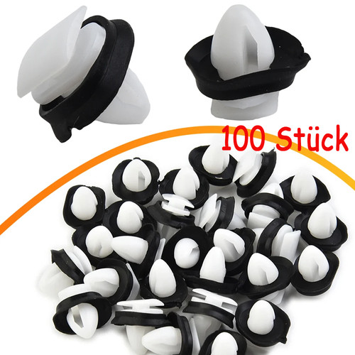 100x clip fissaggio barre - fissaggio,