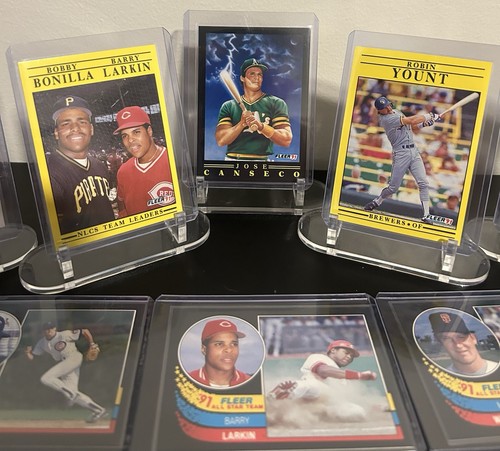 Lotto carte baseball fleer - carte,