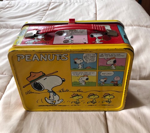 Porta pranzo vintage peanuts - vintage,