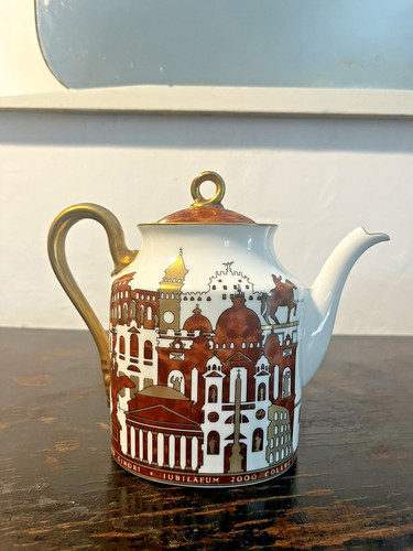 Teiera ceramica richard ginori - teiera,