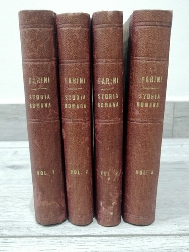 Compendio storia romana farini - compendio,