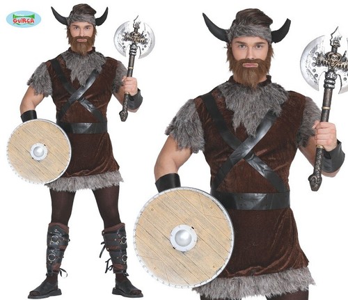 Costume uomo vichingo vestito