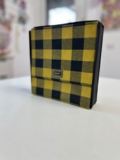 CUSTODIA VINILE VINILI LP 45 GIRI 7" A SCACCHI GIALLI E NERI