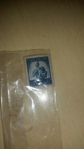 Francobollo lire - francobollo, 5