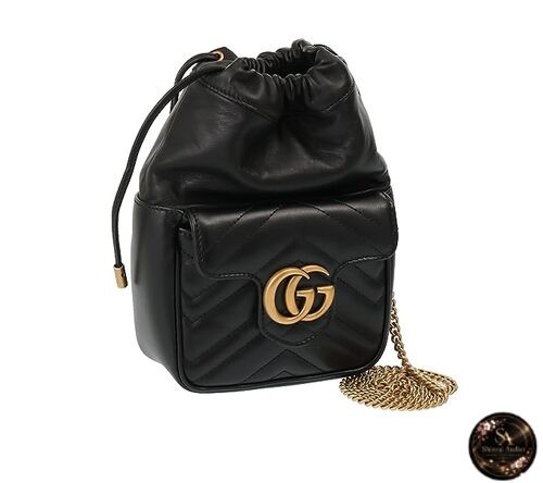 Gucci borsa a secchiello - a,