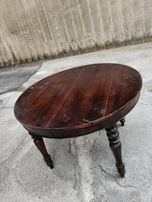 Tavolo Rotondo Allungabile Antico Fine 800