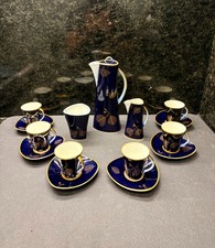 Set moka porcellana Weimar blu