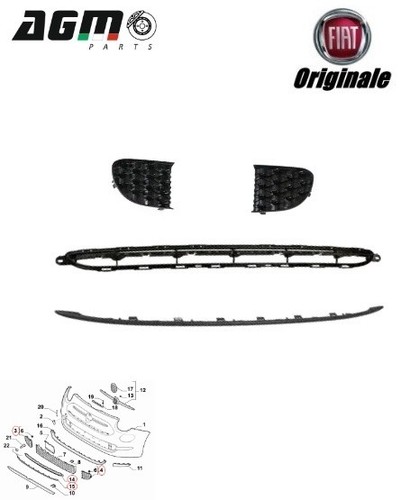 Kit mostrina fendinebbia e - fendinebbia,