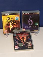 Set 3 giochi PS 3 Resident Evil 5 golden Edition +Resident Evi  6 + Racoon City