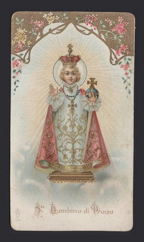 Antico santino cromo holy card - santino, cromo-holy