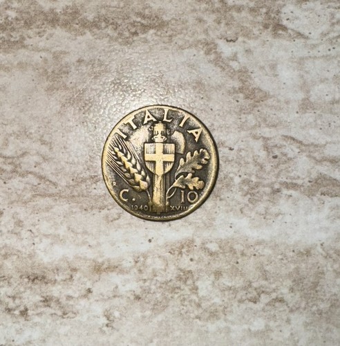 Centesimi lire 1940 - 10,