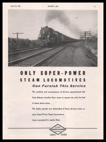1935 lima locomotive works - 1935,