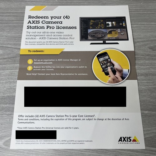 Axis camera station pro 5 - axis,