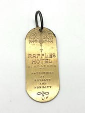 Portachiavi in ottone Raffles