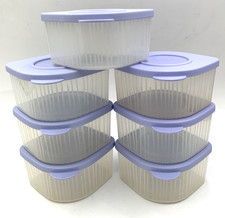 Tupperware 5056 Fresh N Cool Set 7 contenitori quadrati per frigorifero 2 c