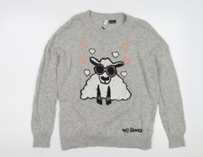 Will Broome Women's Grey Wool