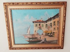 Olio su tela Lago di Garda 900
