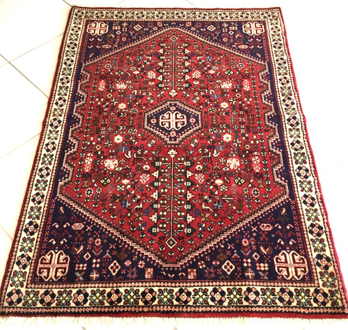Tappeto persiano fine abadeh - tappeto,
