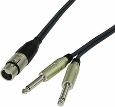 CAVO AUDIO SPLITTER Y DA XLR