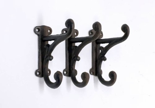 Ganci ghisa rustico antico - 2,