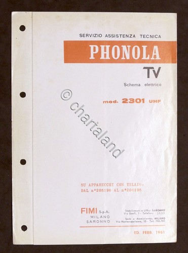 Radiotecnica phonola - -,