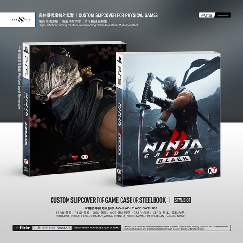 Ps5 steelbook ninja gaiden 2 - steelbook|ninja,