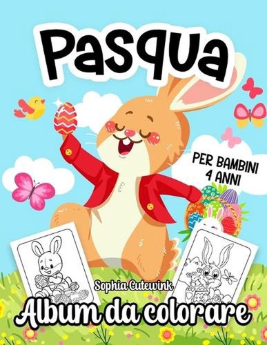 Pasqua album colorare - colorare, per