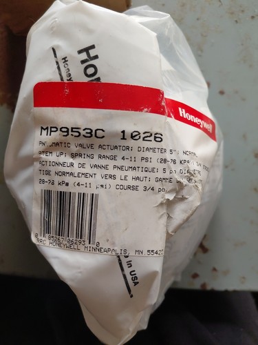 Honeywell mp953c 1026 - honeywell,
