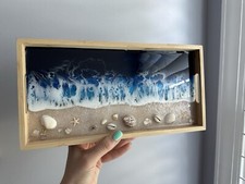 Vassoio oceano fatto a mano