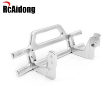 CR-01 Paraurti anteriore in alluminio per cingolato 1/10 RC Tamiya CR01 auto hop ups