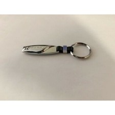 portachiavi metallo cromato