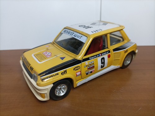 Burago renault turbo made in - 5,