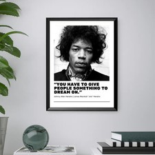 Jimi Hendrix - Quadro con