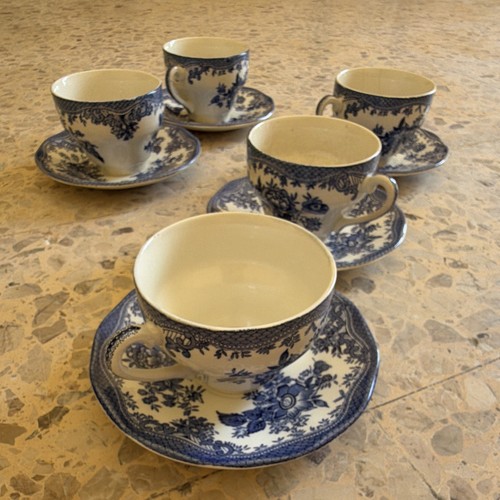 Set tazze 4 piattini - tazze,