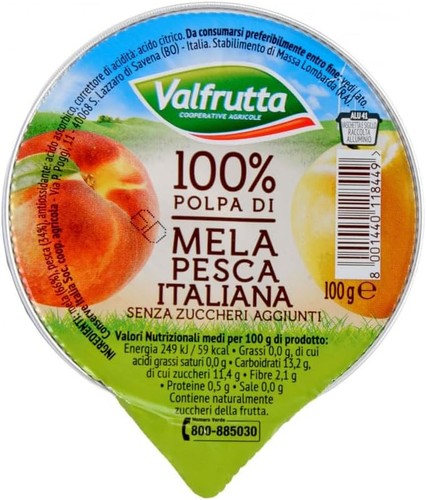 Polpa mela porzioni - di, 60