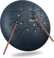 LEKATO Steel Tongue Drum 10