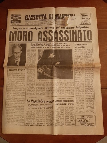 Omicidio moro gazzetta - moro, di
