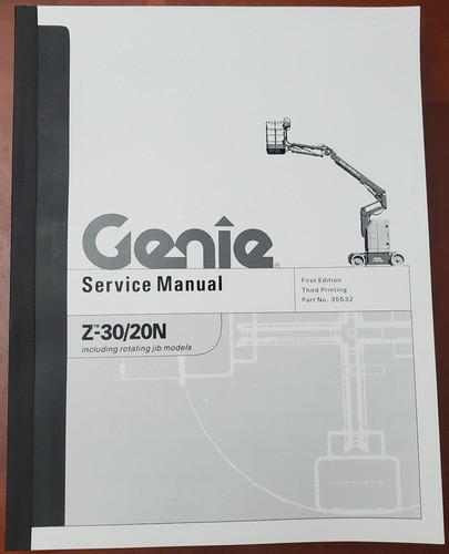 Genie 20n manlift z - z-30, z-boom