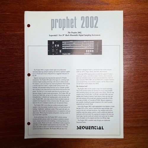 Vintage sequential circuits - vintage,