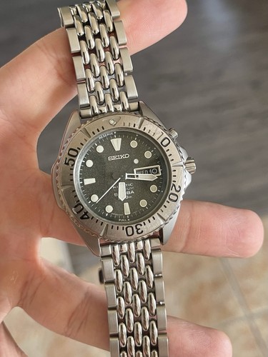 Orologio seiko vintage grigio - orologio,