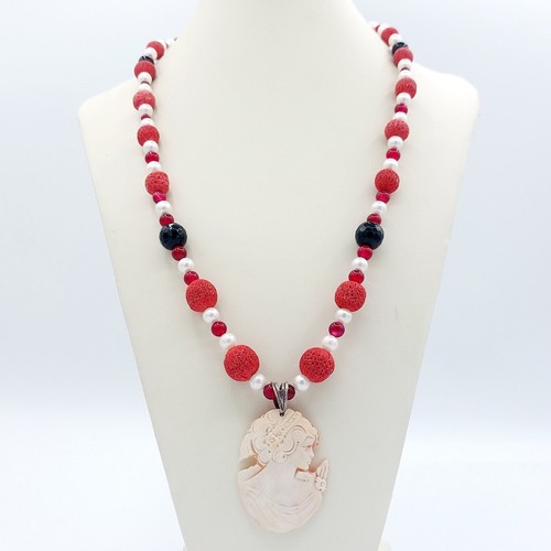 Elegante collana artigianale - collana,