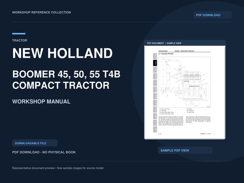 New holland boomer - 45,, 55
