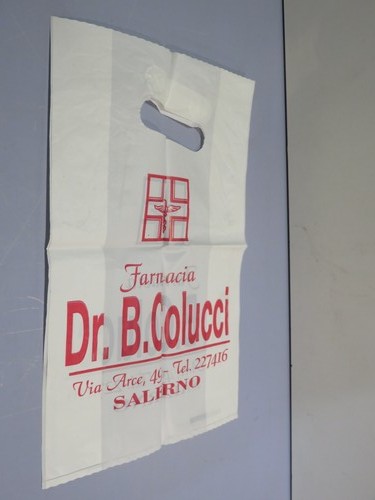 Vecchia busta shopper farmacia - busta,