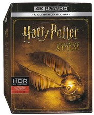 4K UltraHD + Blu-ray HARRY POTTER 1-8 SERIE COMPLETA COLLEZIONE 8 FILM nuovo