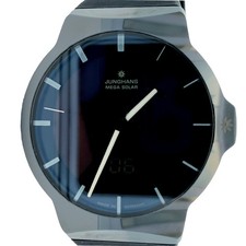 Orologio Uomo Junghans Mega Solar con Cinturino in Caucciù Referenza: 018/1133