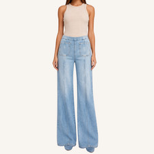 Jeans donna SPRWMN patch tasca