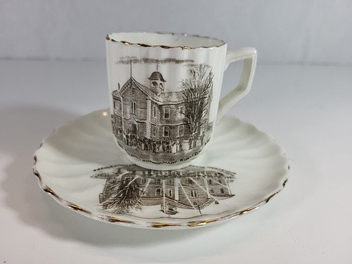 Tazza piattino vintage - tazza,